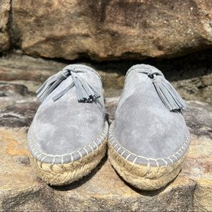 Joie | Tassel Suede Espadrille Mule | 9.5